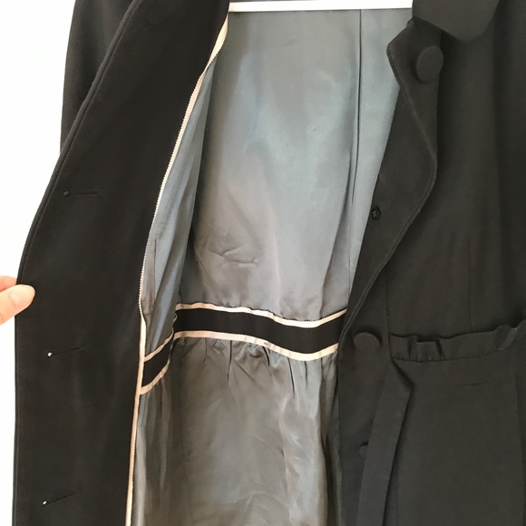 JCREW Ruffle Gamine Coat - Picture 9 of 9